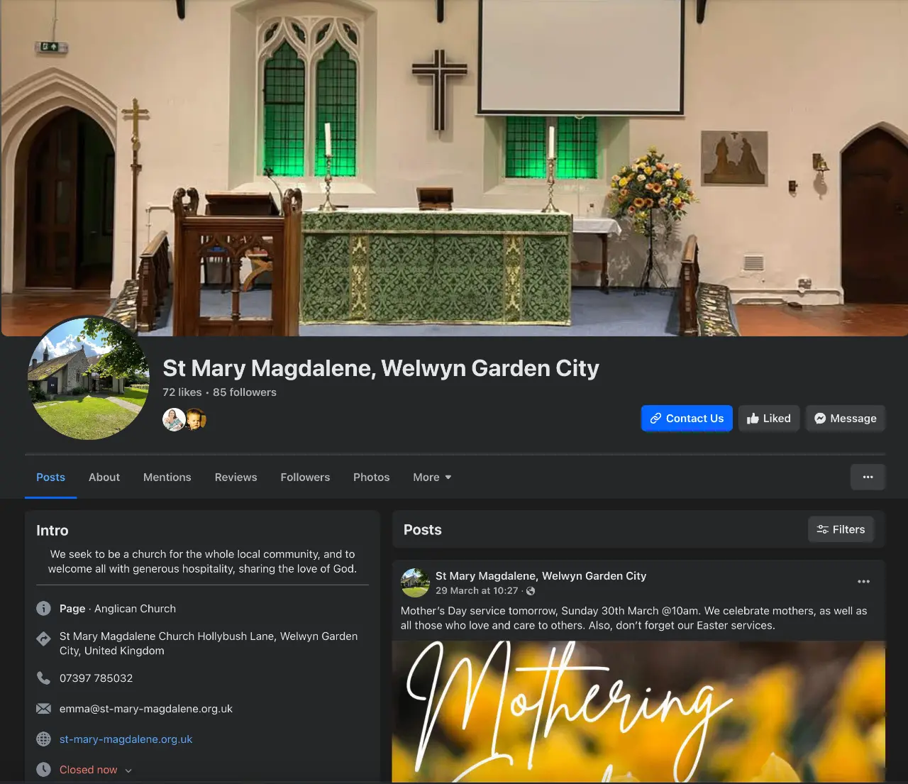St Mary Magdalene community